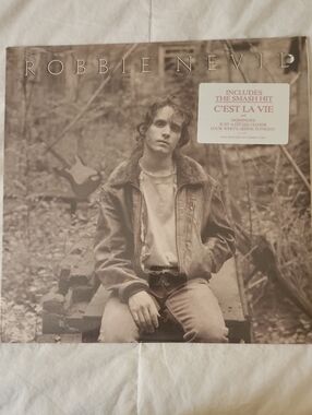 Robbie Nevil Vinyl LP - Sepia Toned Photo Cover Sealed